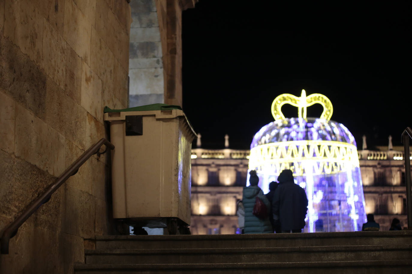 Fotos: Despliegue policial en la &#039;No Nochevieja Universitaria&#039; de Salamanca (1/2)