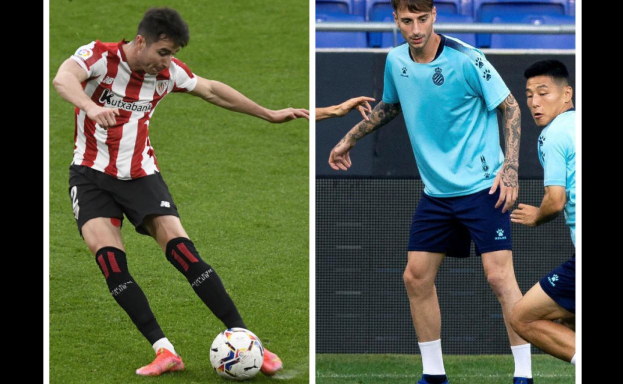 Jon Morcillo (Athletic) y Calero (Espanyol), en la agenda blanquivioleta. 