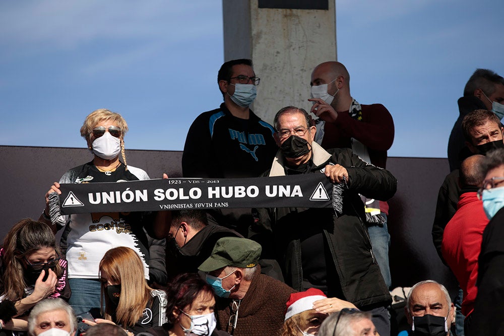 Navidad unionista en el Reina Sofía con goleada para celebrar por todo lo alto el final del 2021 en el apartado futbolístico