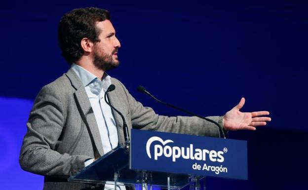 Pablo Casado respalda la convocatoria de elecciones 