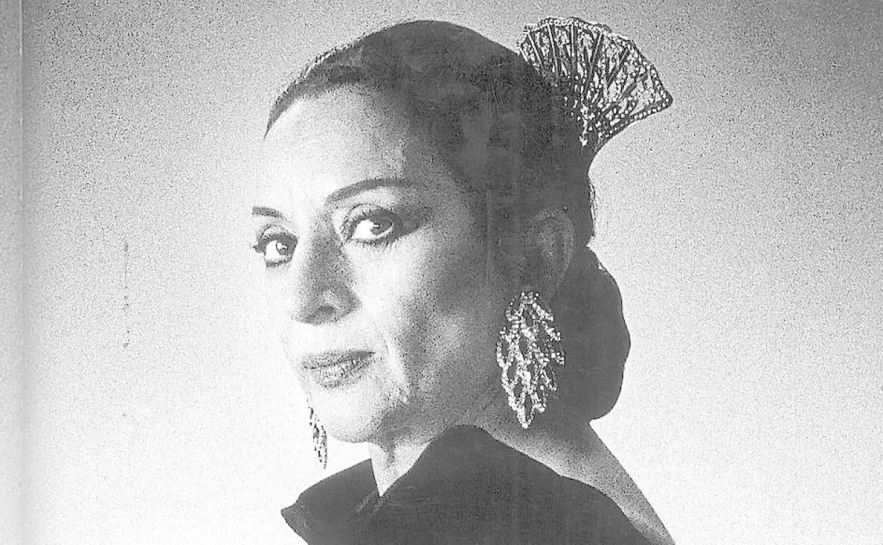 Retrato de Lola Flores.