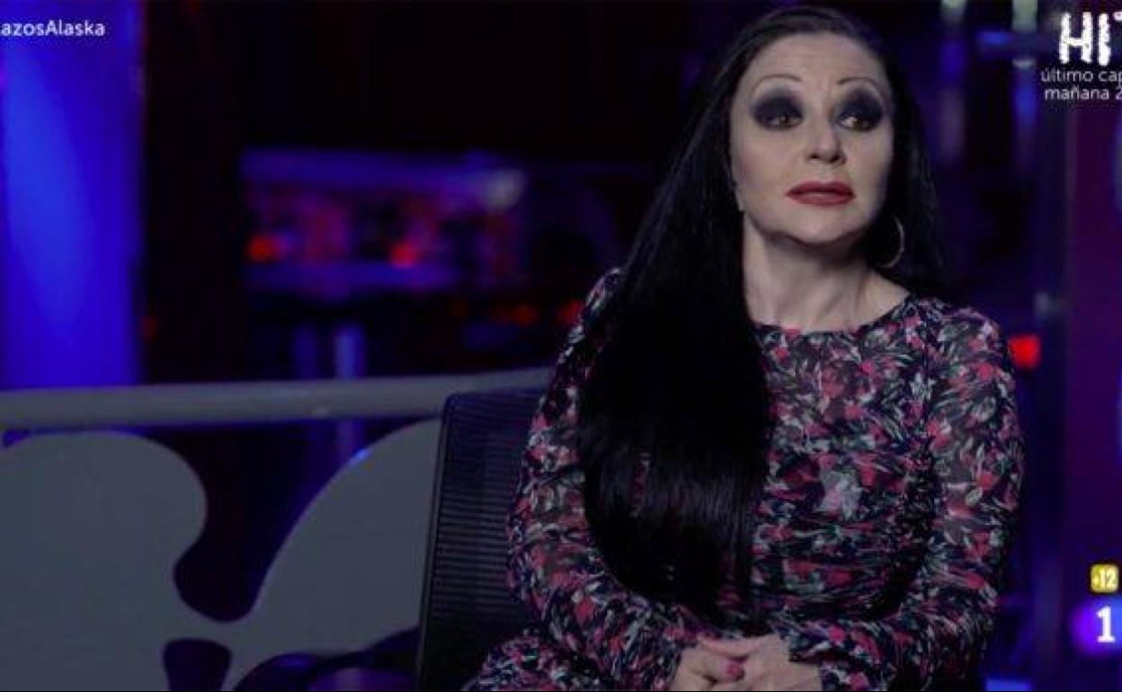 Alaska en 'Lazos de sangre'.