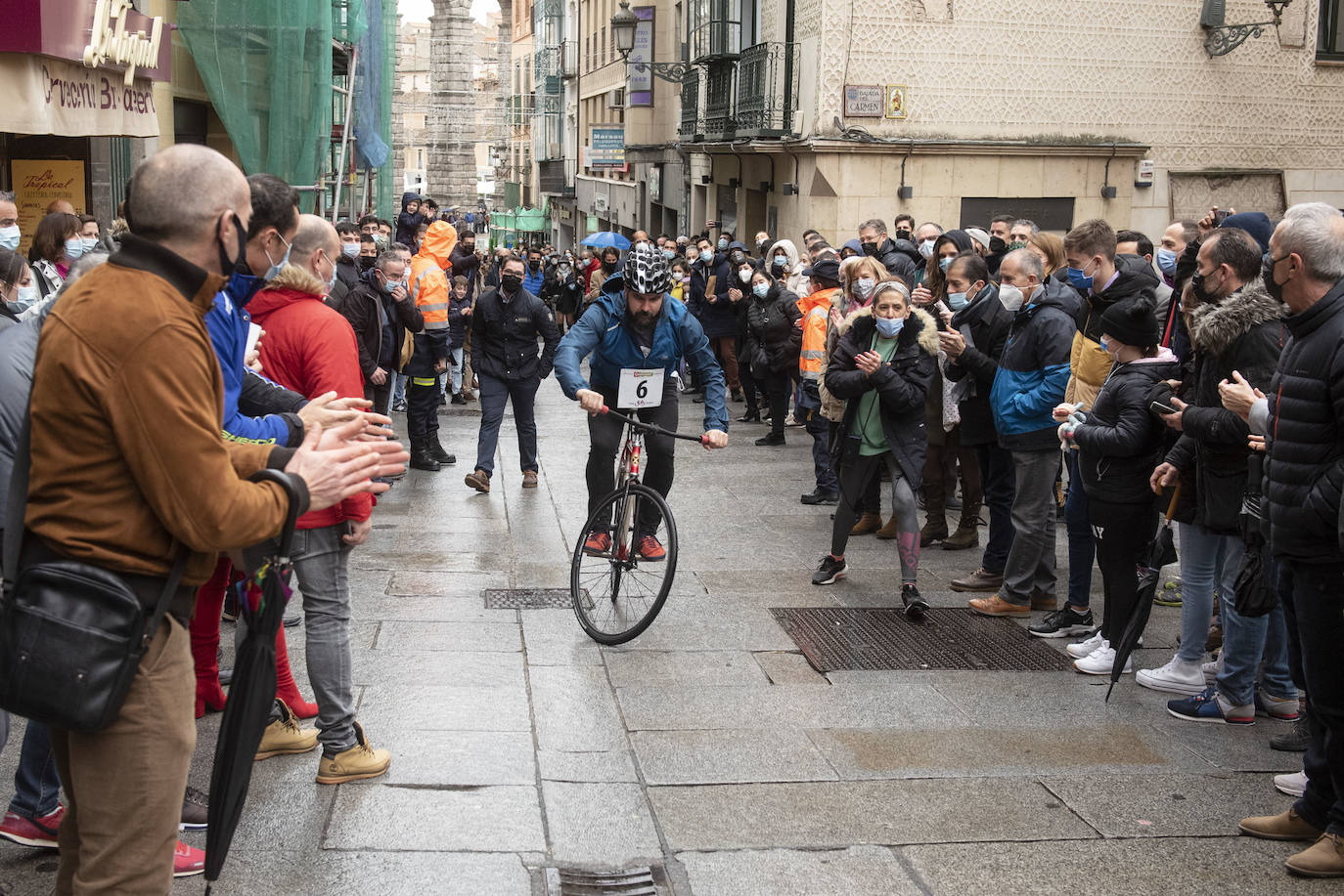 Carrera del Pavo, celebrada este 25 de diciembre en Segovia.