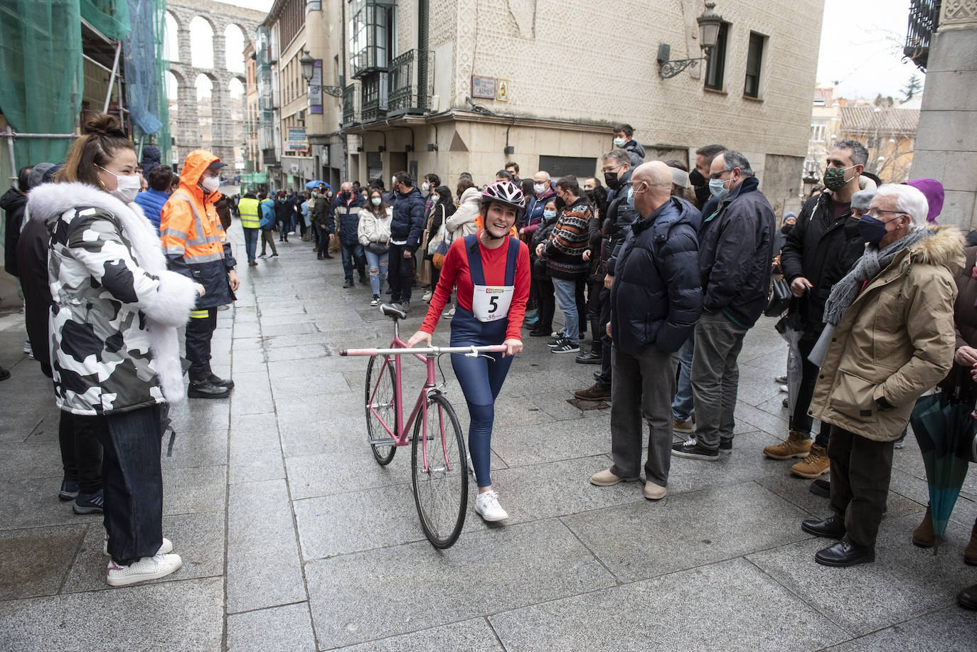 Carrera del Pavo, celebrada este 25 de diciembre en Segovia.