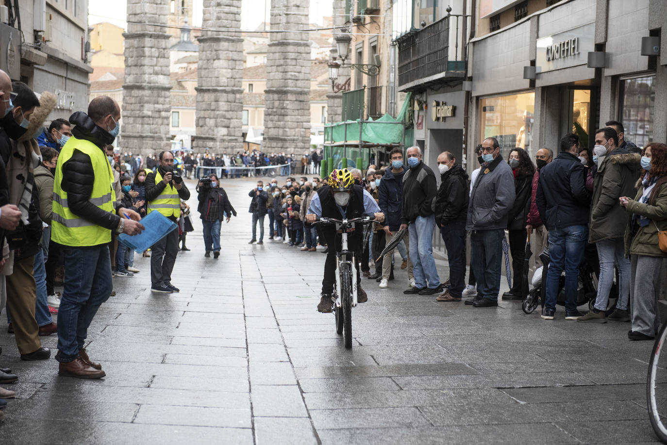 Carrera del Pavo, celebrada este 25 de diciembre en Segovia.