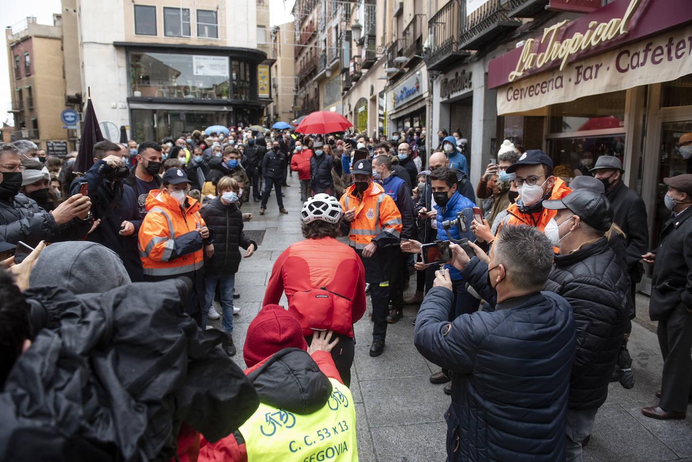 Carrera del Pavo, celebrada este 25 de diciembre en Segovia.