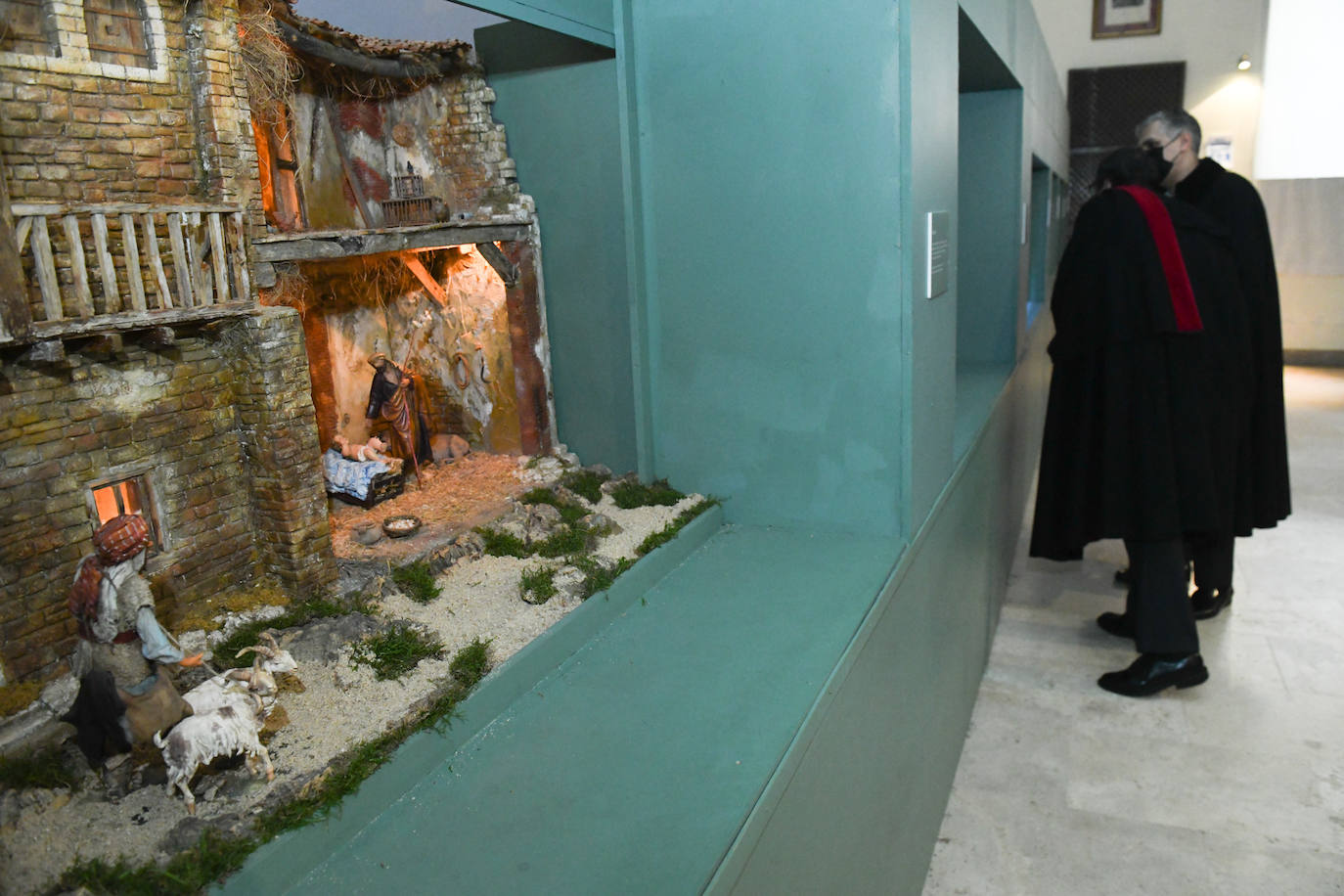 Fotos: La lluvia desluce el ambiente navideño en Valladolid