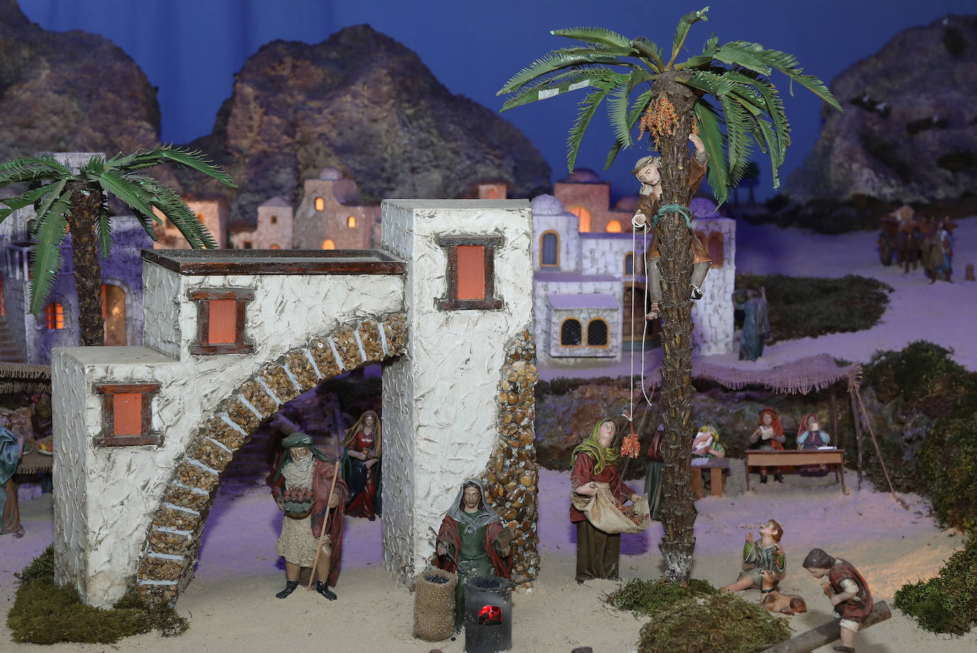 Fotos: El volcán de la Vera Cruz y piezas en movimiento