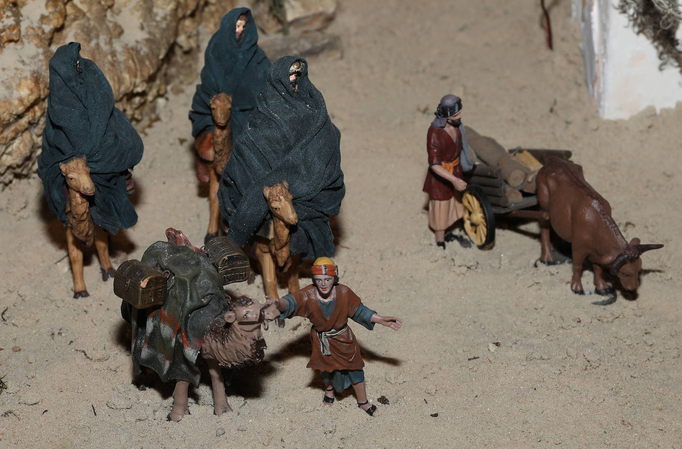 Fotos: El belén de la Sentencia, en las Agustinas Recoletas