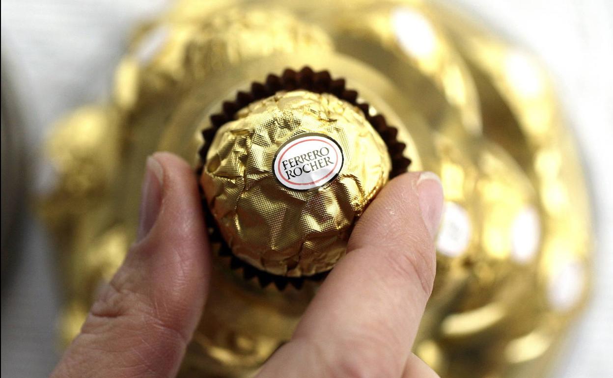 Imagen de los bombones que han sido retirados por una alerta de Sanidad. 
