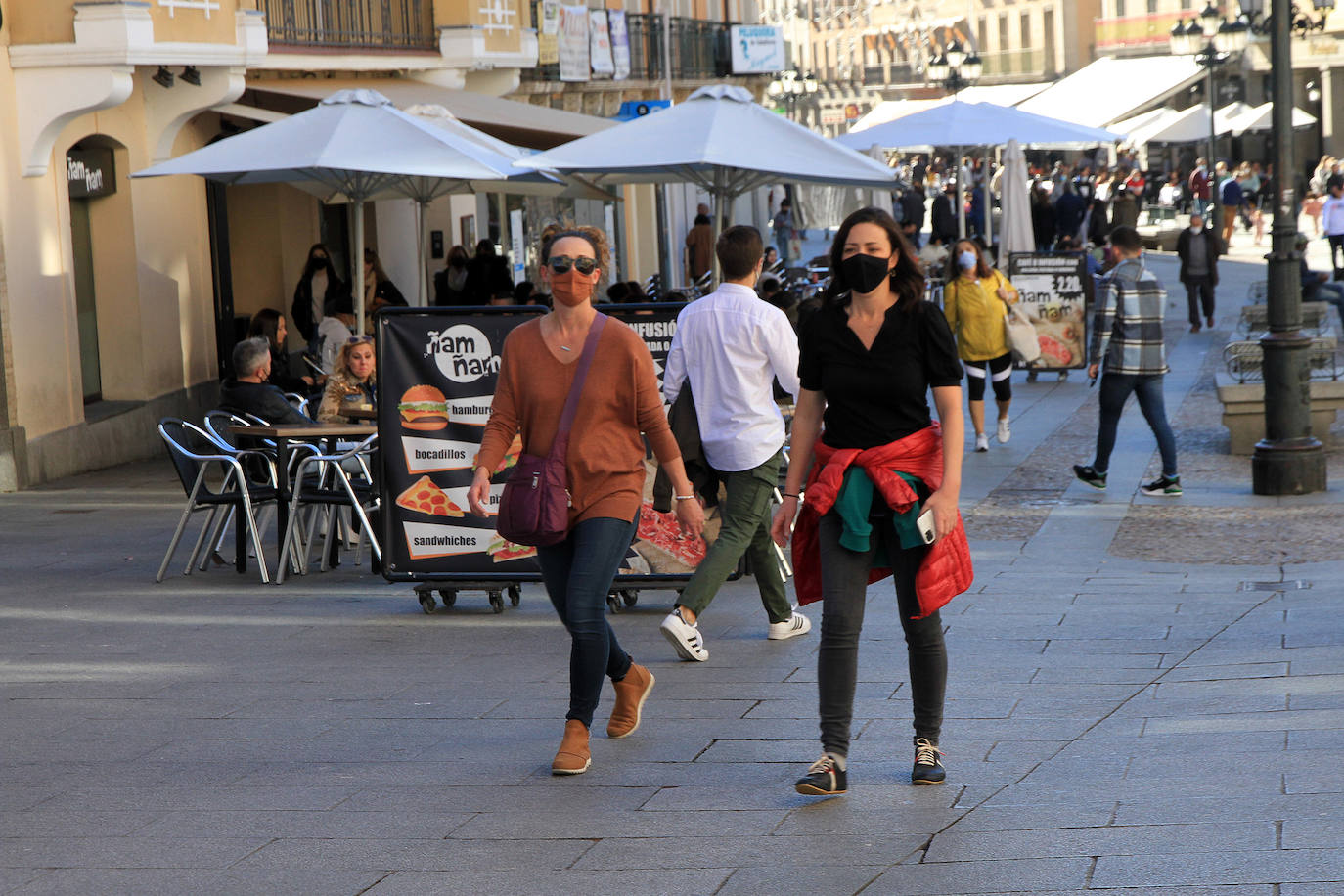 Segovia supera su temperatura más alta en un mes de diciembre
