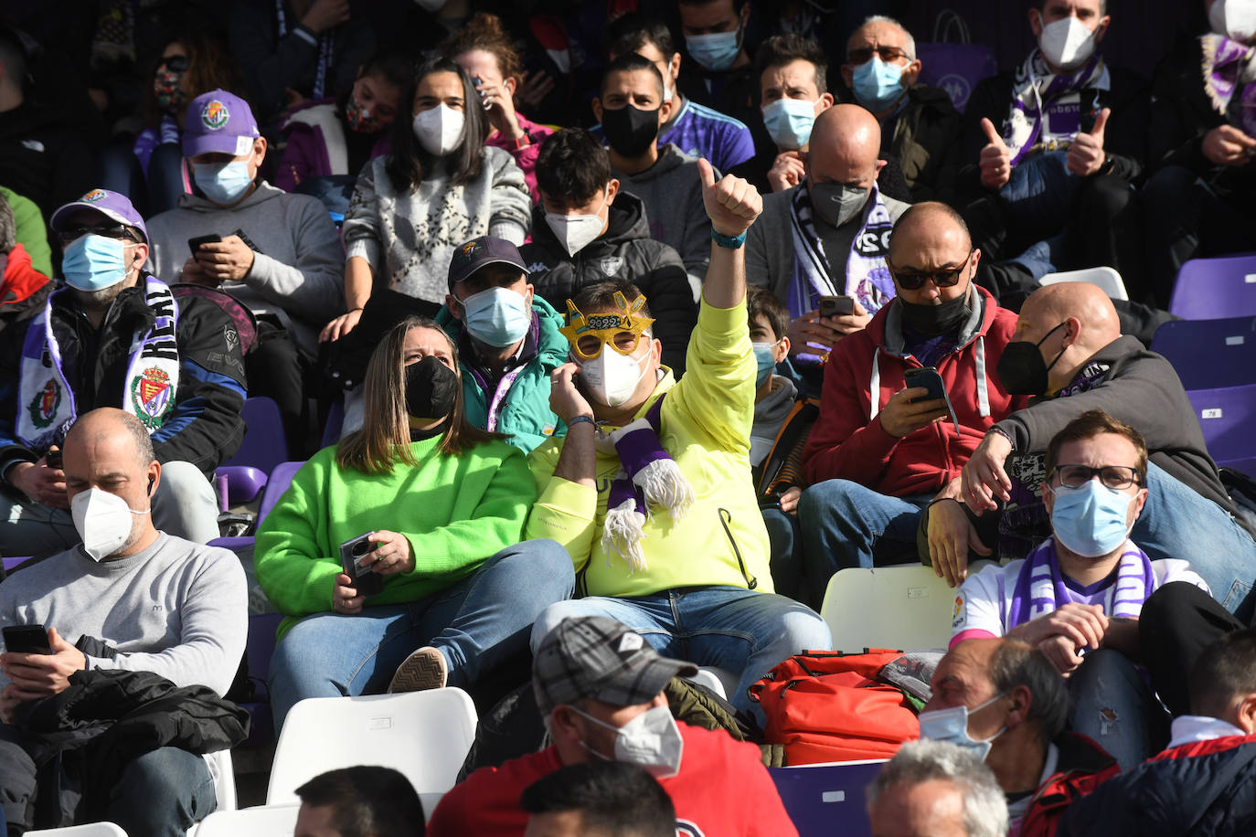 Fotos: Búscate en la grada del Real Valladolid-Leganés (1/4)