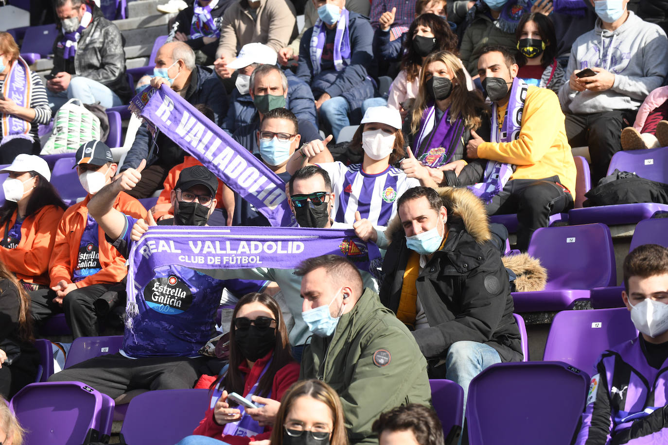 Fotos: Búscate en la grada del Real Valladolid-Leganés (1/4)