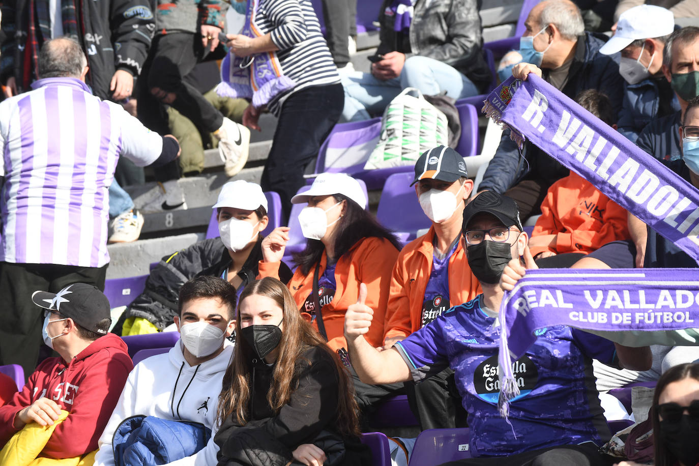 Fotos: Búscate en la grada del Real Valladolid-Leganés (1/4)