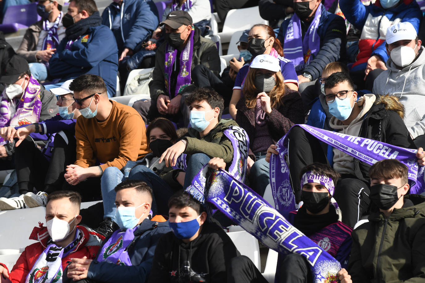 Fotos: Búscate en la grada del Real Valladolid-Leganés (1/4)