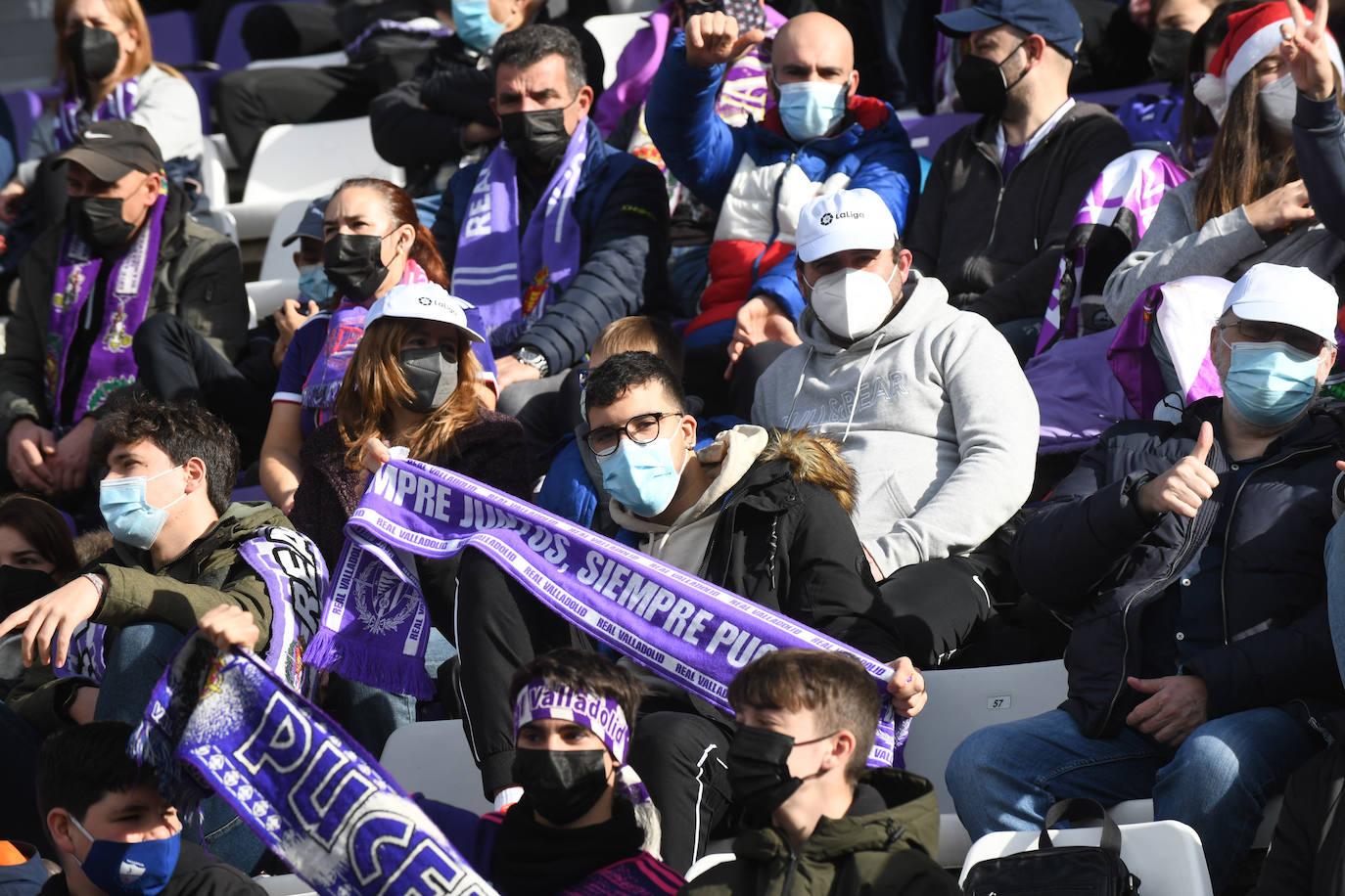 Fotos: Búscate en la grada del Real Valladolid-Leganés (1/4)