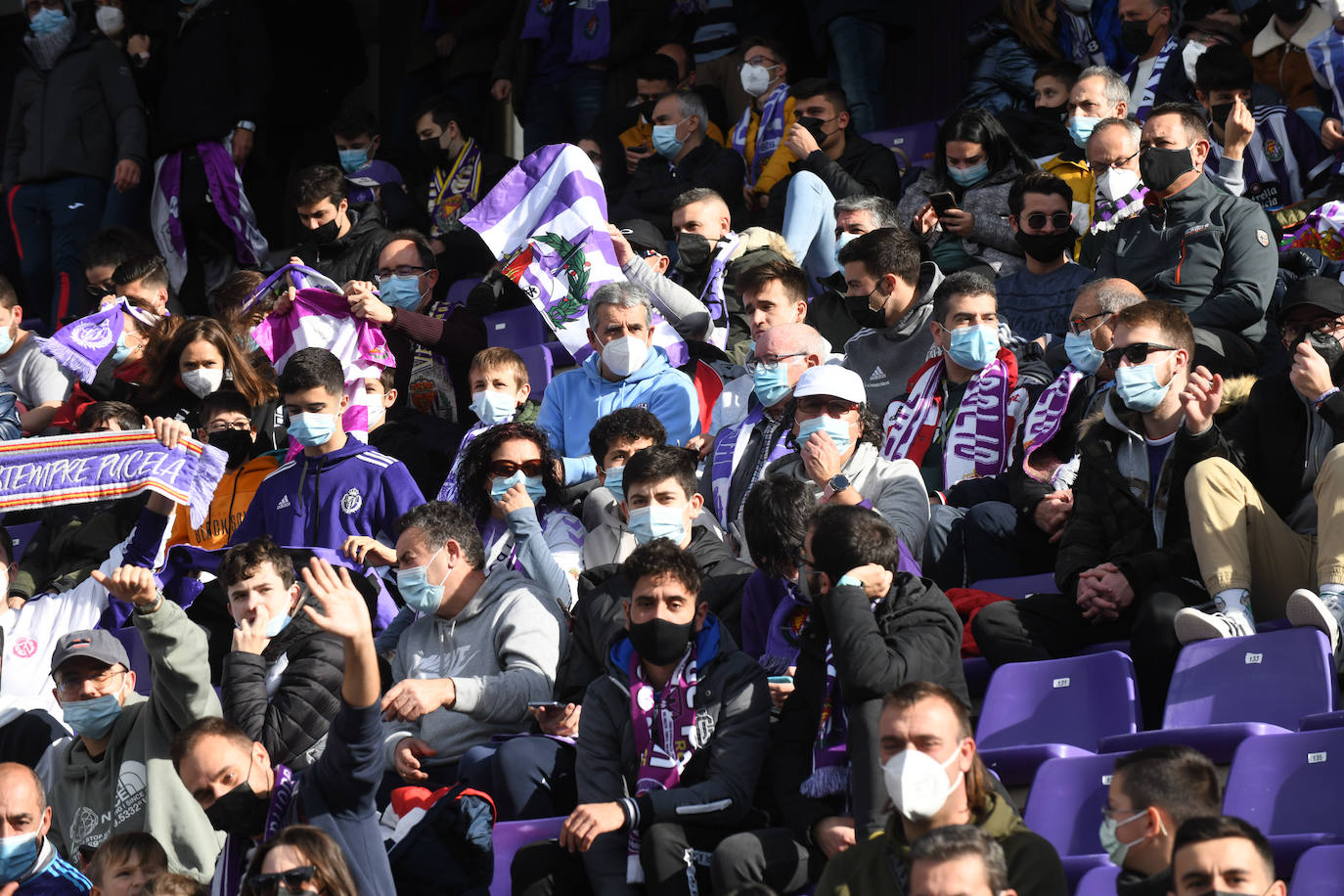 Fotos: Búscate en la grada del Real Valladolid-Leganés (1/4)