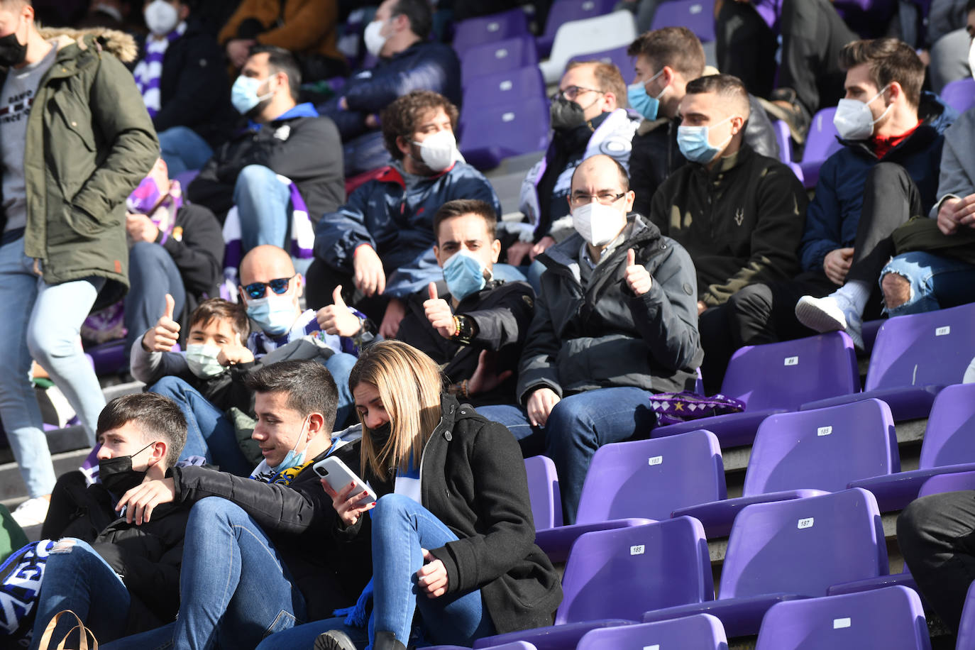 Fotos: Búscate en la grada del Real Valladolid-Leganés (2/4)