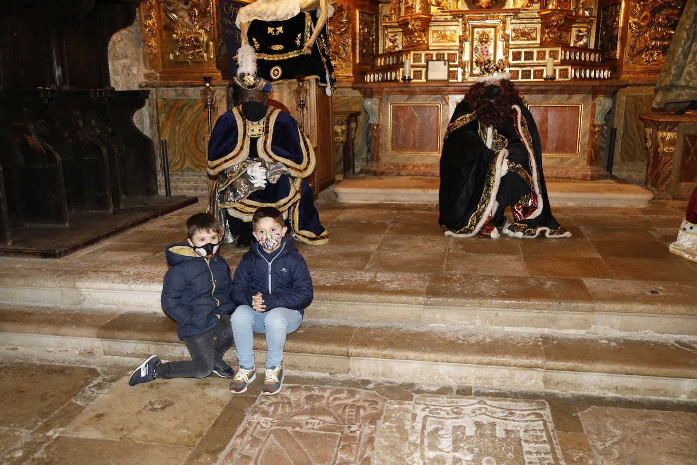 Los Reyes reciben las cartas de los niñosde la comarca de Peñafiel.