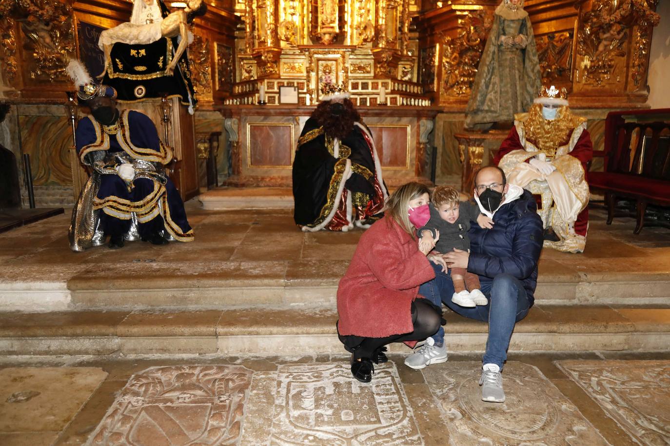 Los Reyes reciben las cartas de los niñosde la comarca de Peñafiel.