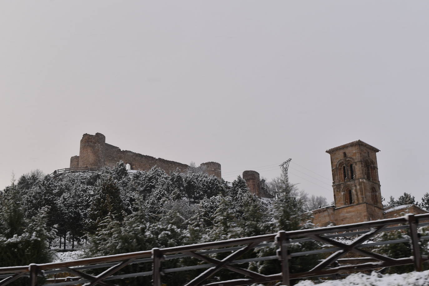 Fotos: Nevada en Aguilar de Campoo