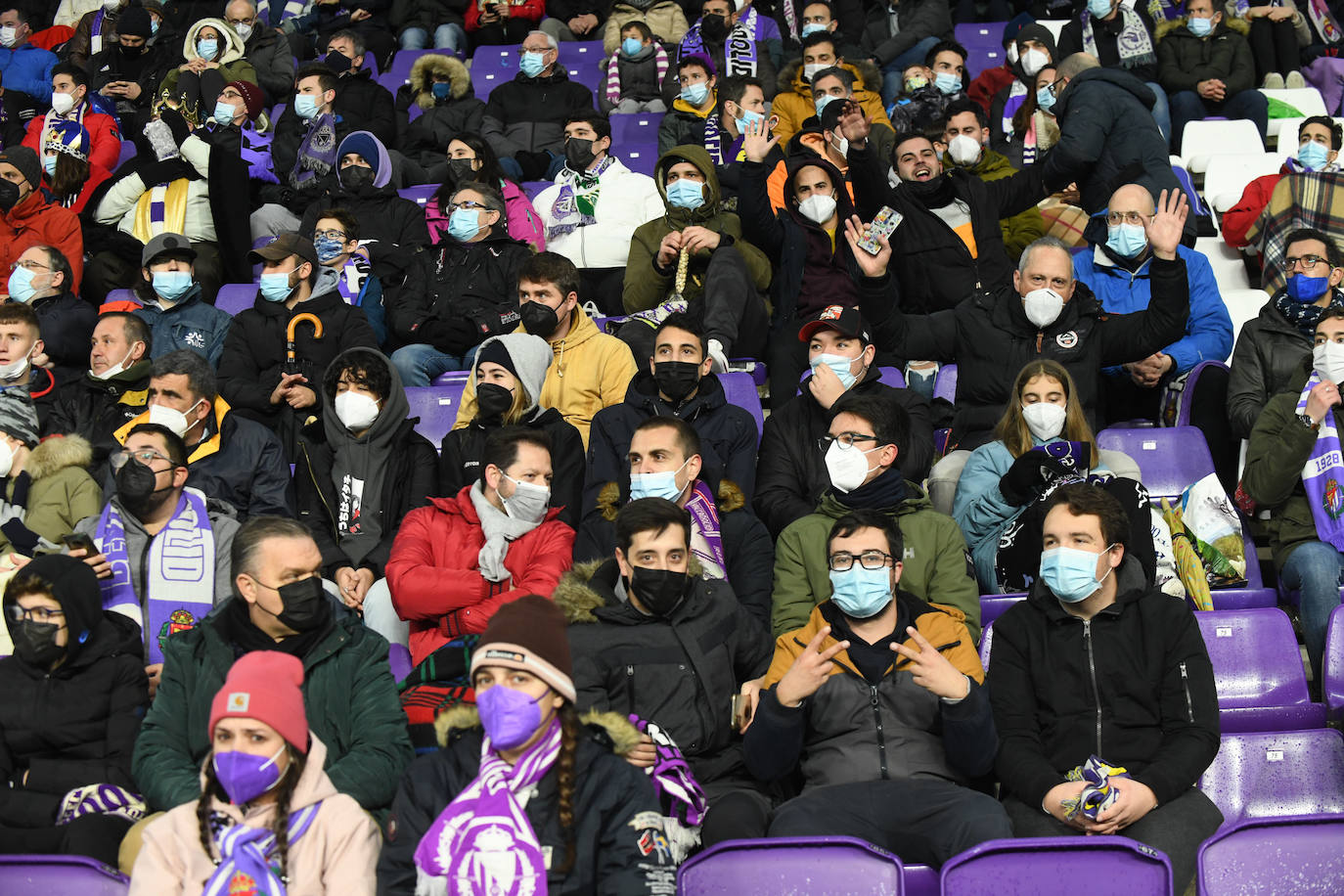 Fotos: Búscate en la grada en el Real Valladolid-Betis