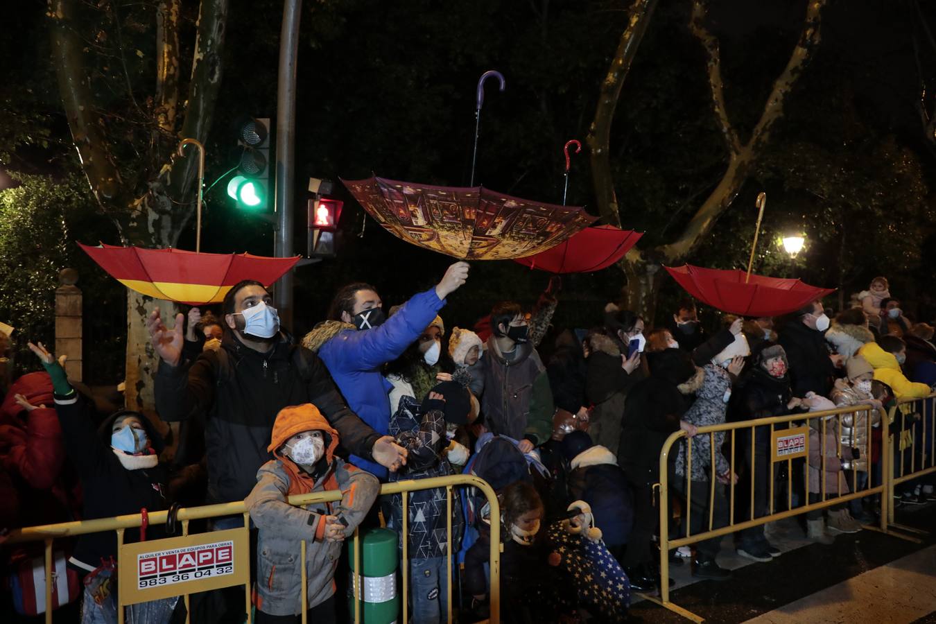 Fotos: Cabalgata de los Reyes Magos en Valladolid (1/2)