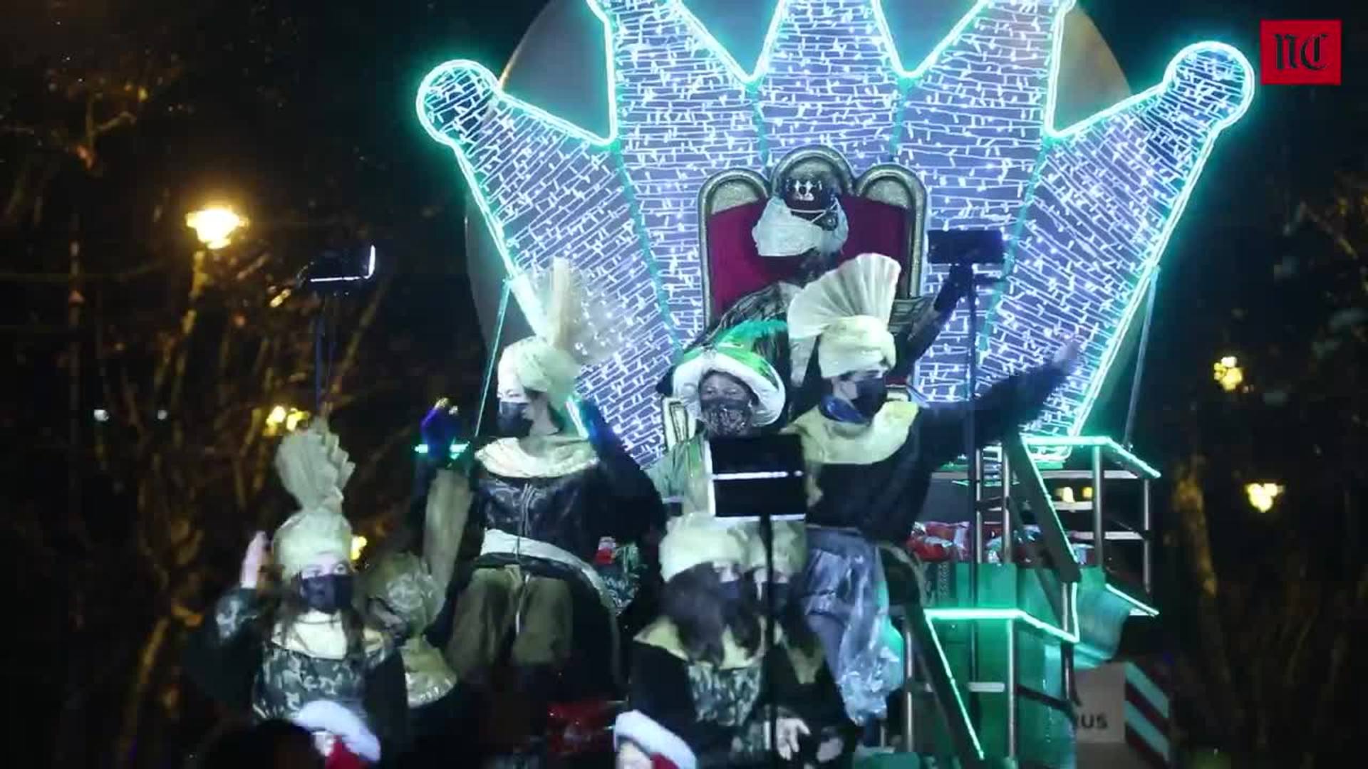 Cabalgata de los Reyes Magos en Valladolid