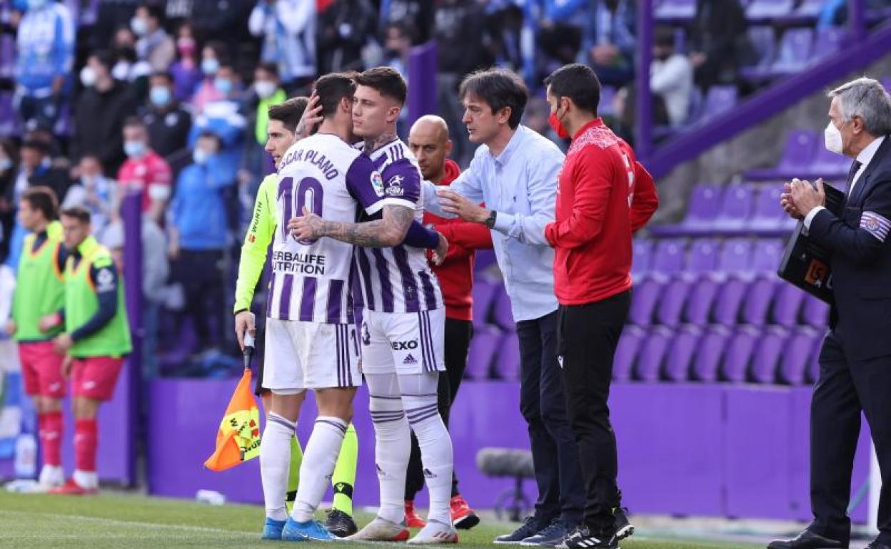 Cristo suple a Plano el pasado domingo ante el Leganés 