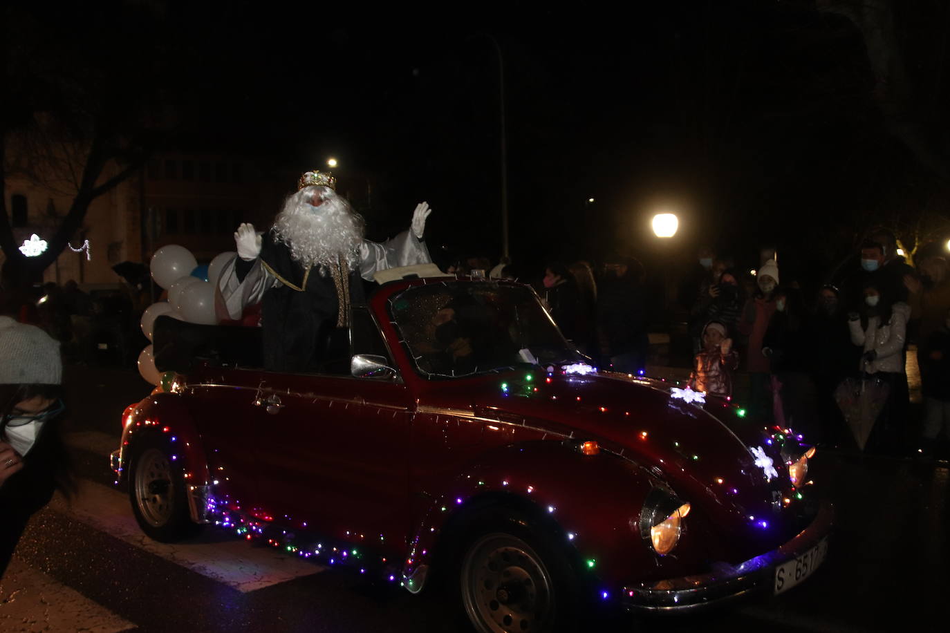 Los Reyes Magos, en varios puntos de Segovia.