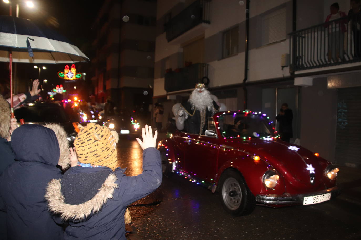 Los Reyes Magos, en varios puntos de Segovia.