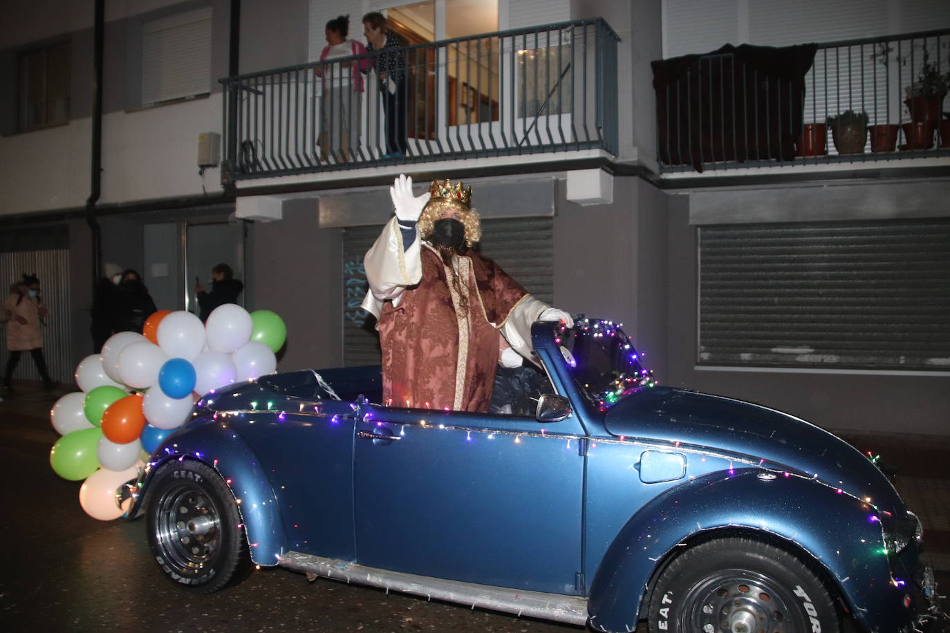 Los Reyes Magos, en varios puntos de Segovia.