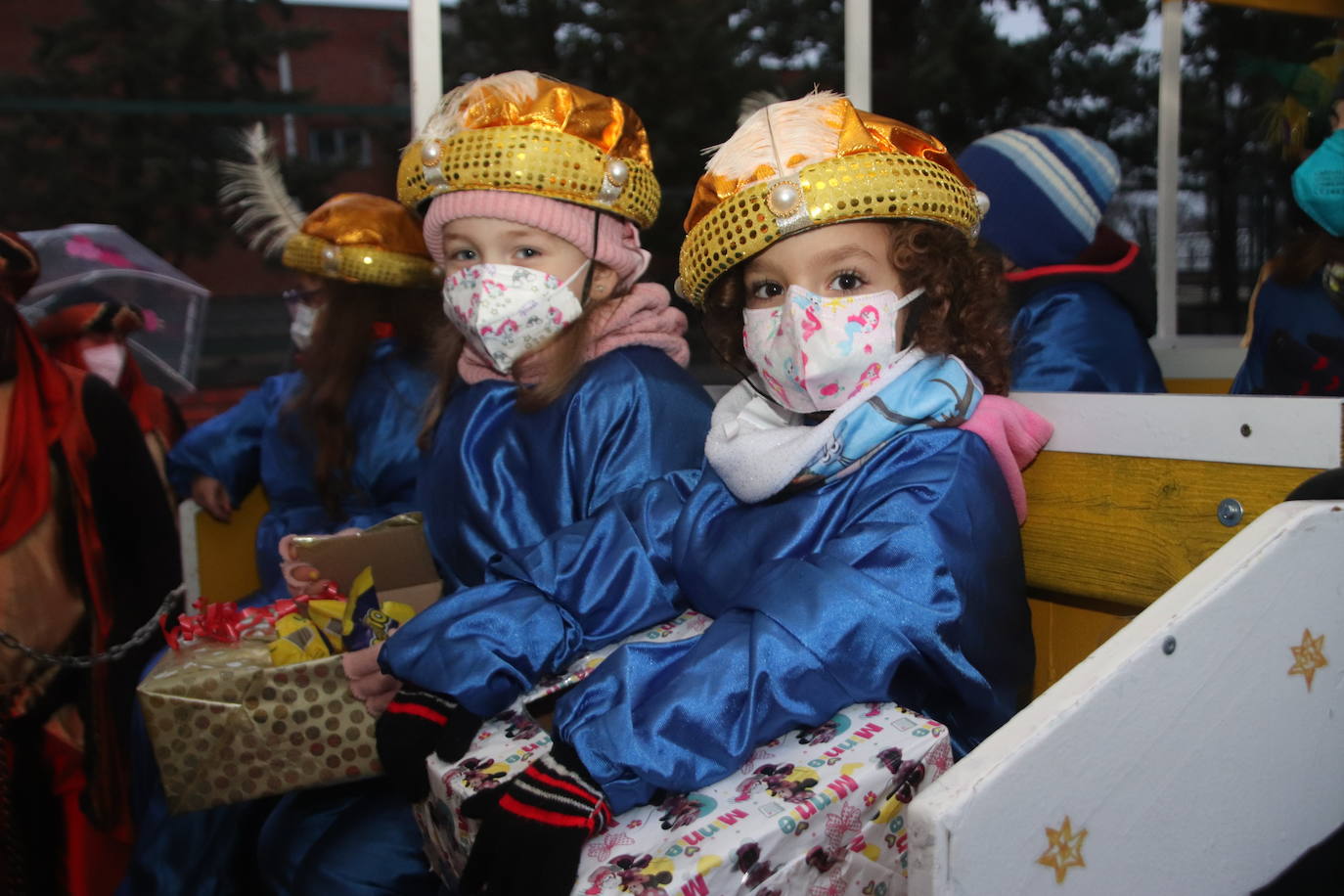 Los Reyes Magos, en varios puntos de Segovia.