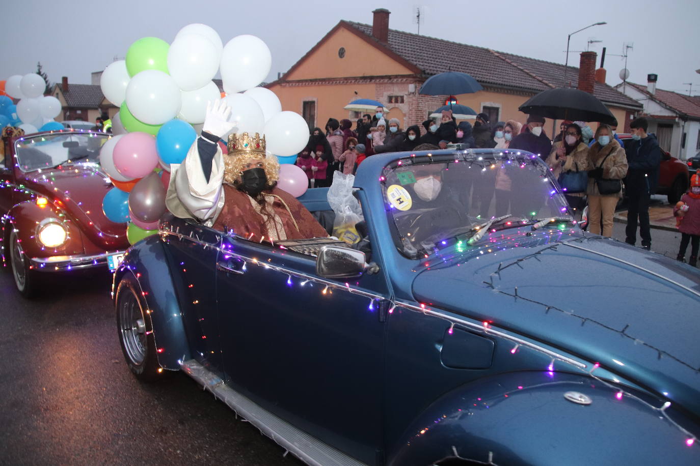 Los Reyes Magos, en varios puntos de Segovia.