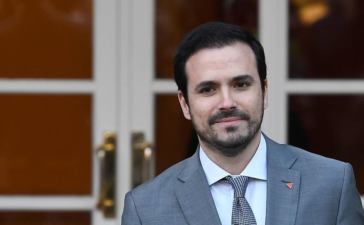 El ministro de Consumo, Alberto Garzón.