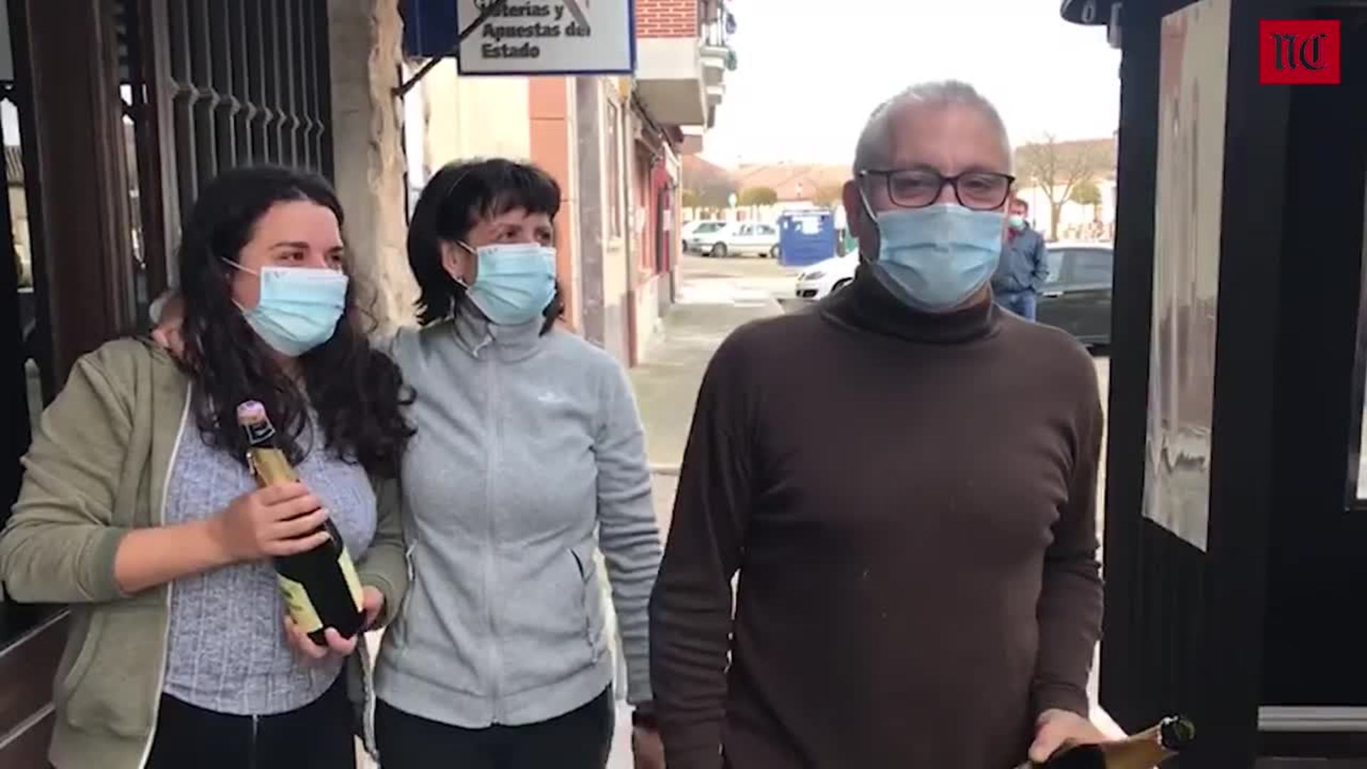 Un bar de la localidad de Carpio reparte más de un millón de euros del segundo premio del Sorteo del Niño