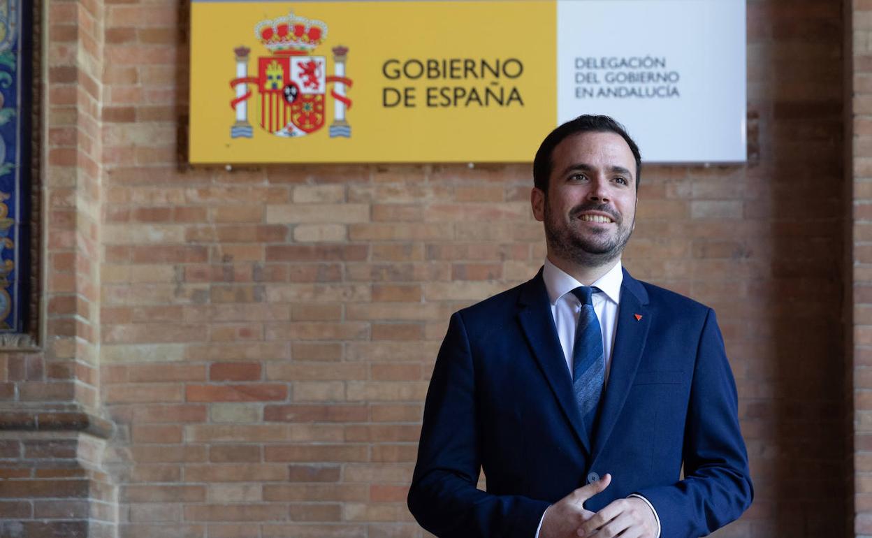 El ministro de Consumo, Alberto Garzón.