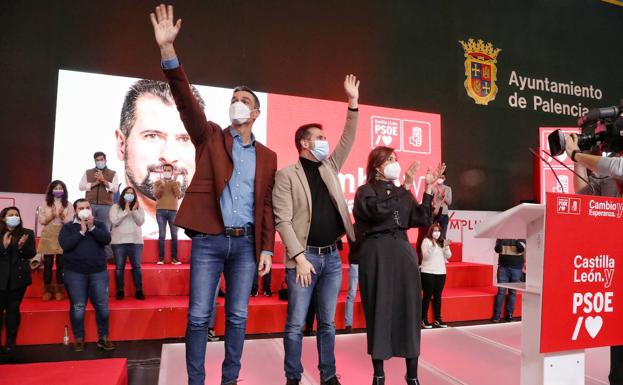 El PSOE de Palencia apoya a Tudanca para «un cambio muy necesario»