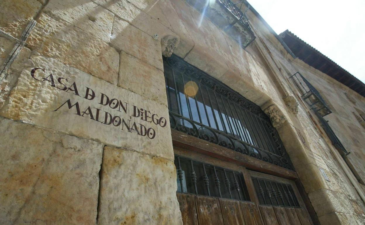 Palacio de Maldonado, sede del Centro de Estudios Brasileños de Salamanca. 