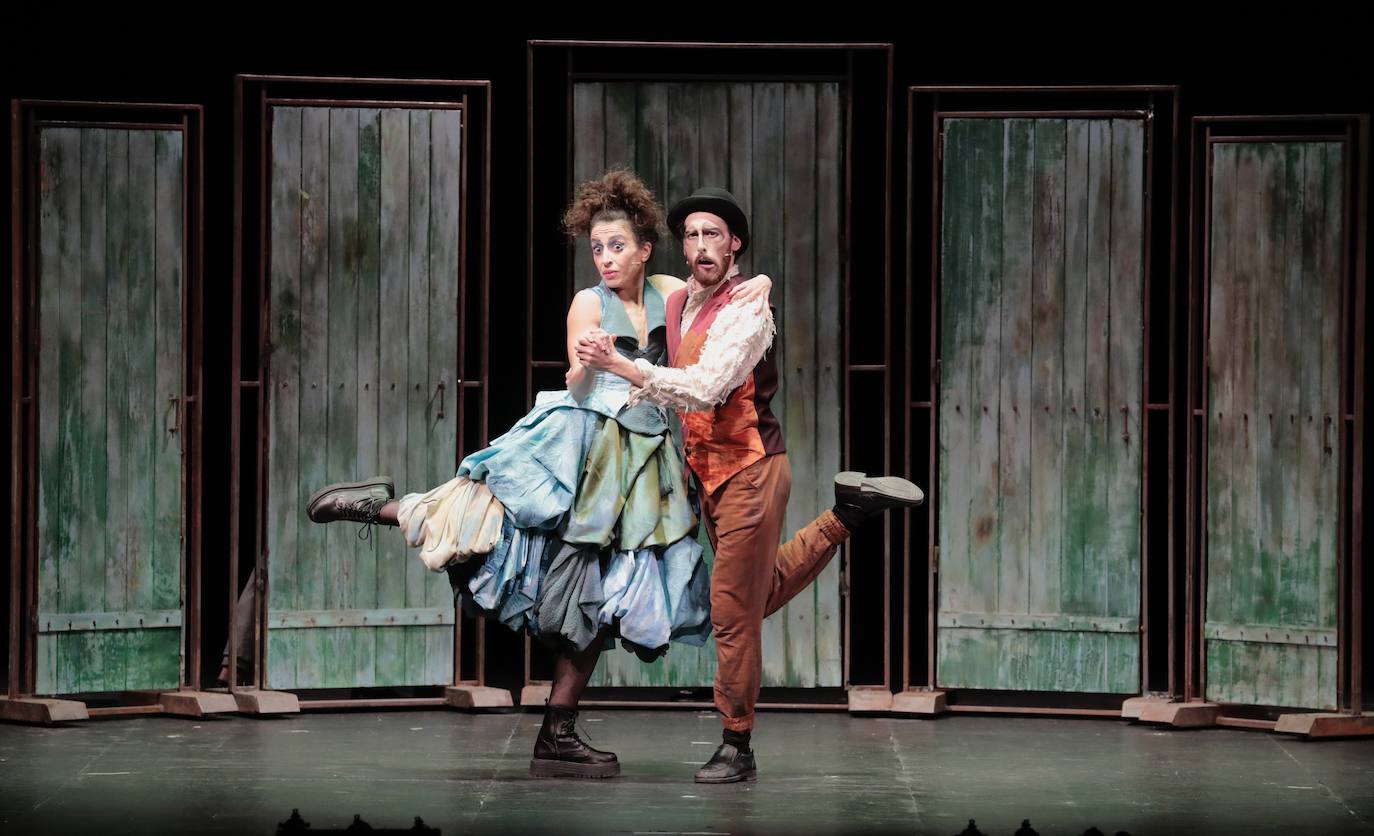 Escenas de las obras de Molière