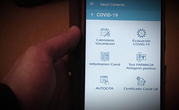 Cómo tramitar la baja por covid en la aplicación de Sacyl Conecta