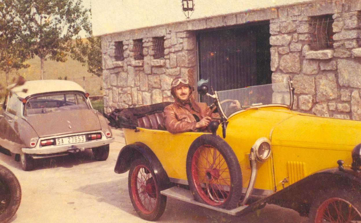 Primer vehículo de la colección de Demetrio Gómez–Planche, el SALMSON AL 3 del año 1924. 