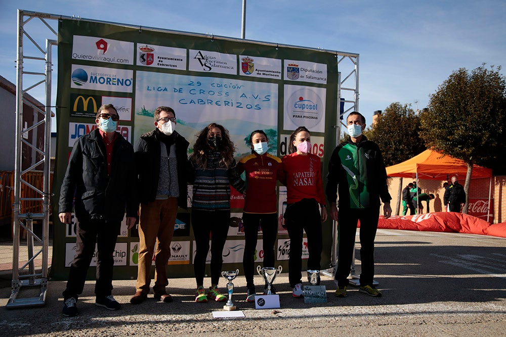 Manuel Vicente Tejedor sentencia su segunda Liga de Cross de Cabrerizos. En féminas Verónica Sánchez gana y ya lo tiene en la mano