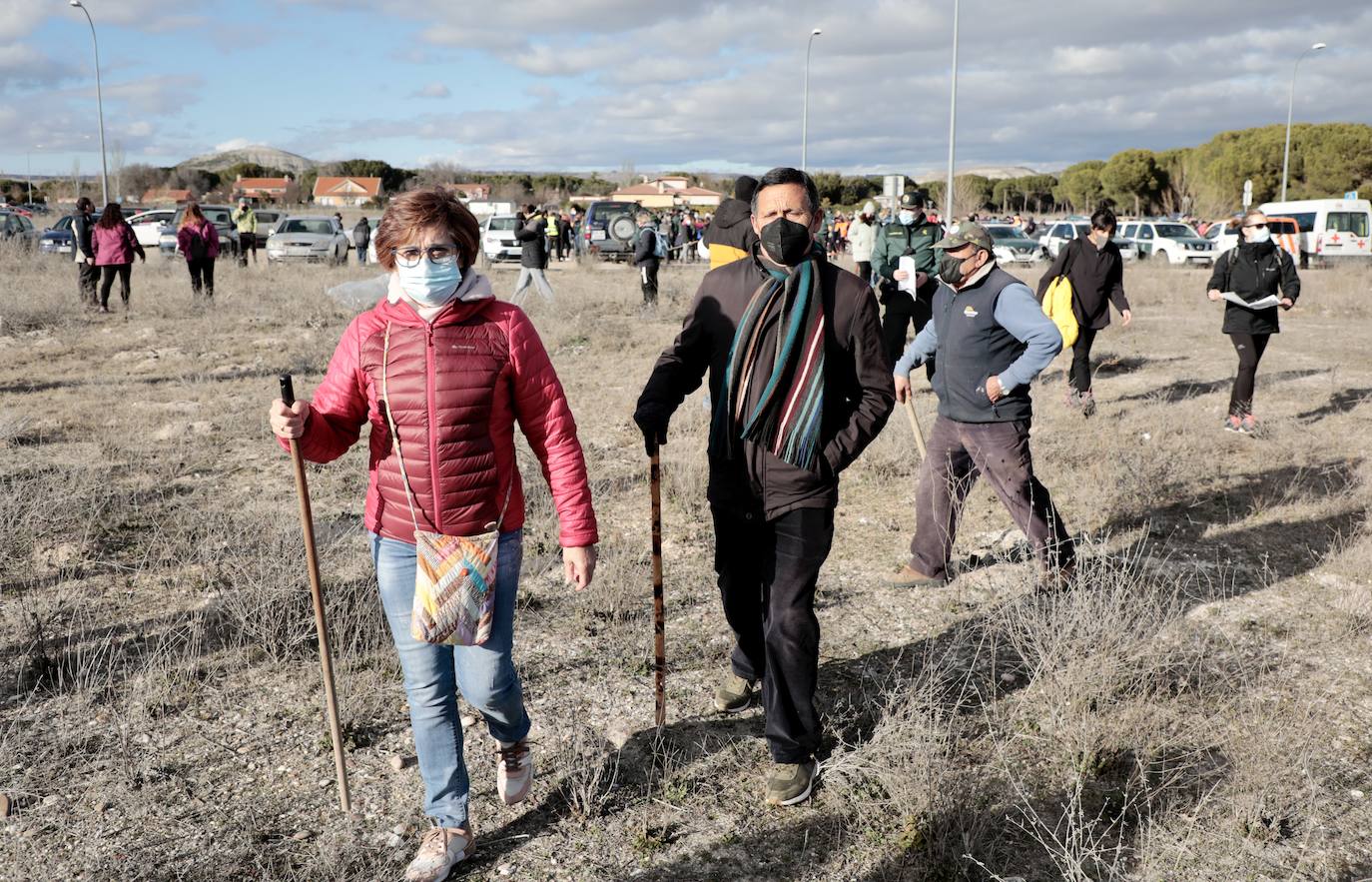 Los vecinos de Traspinedo buscan a Esther López. 