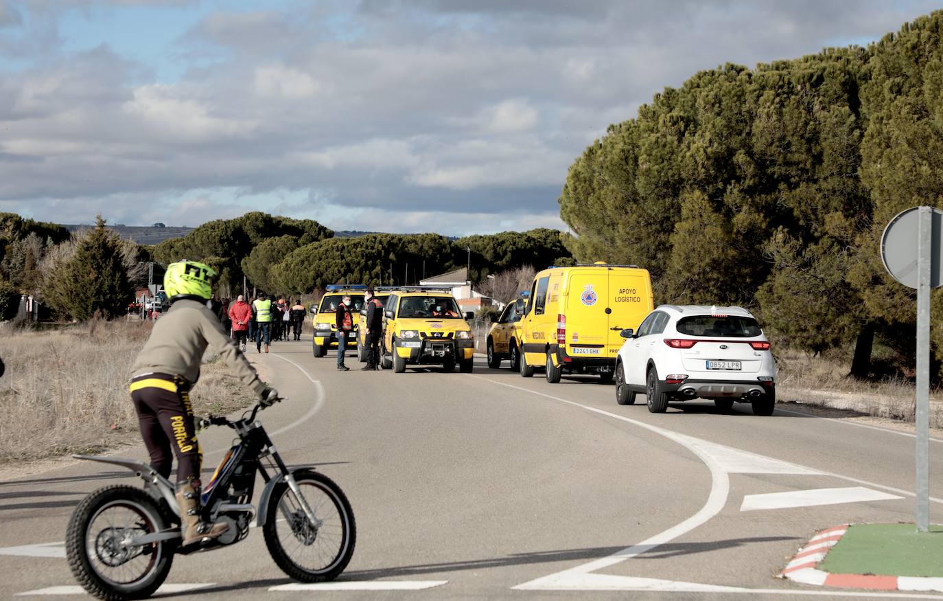 Los vecinos de Traspinedo buscan a Esther López. 