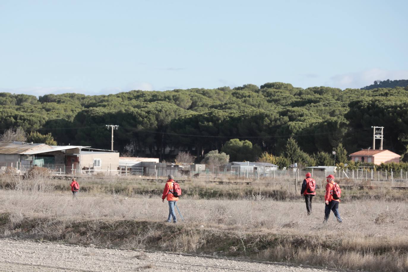 Los vecinos de Traspinedo buscan a Esther López. 