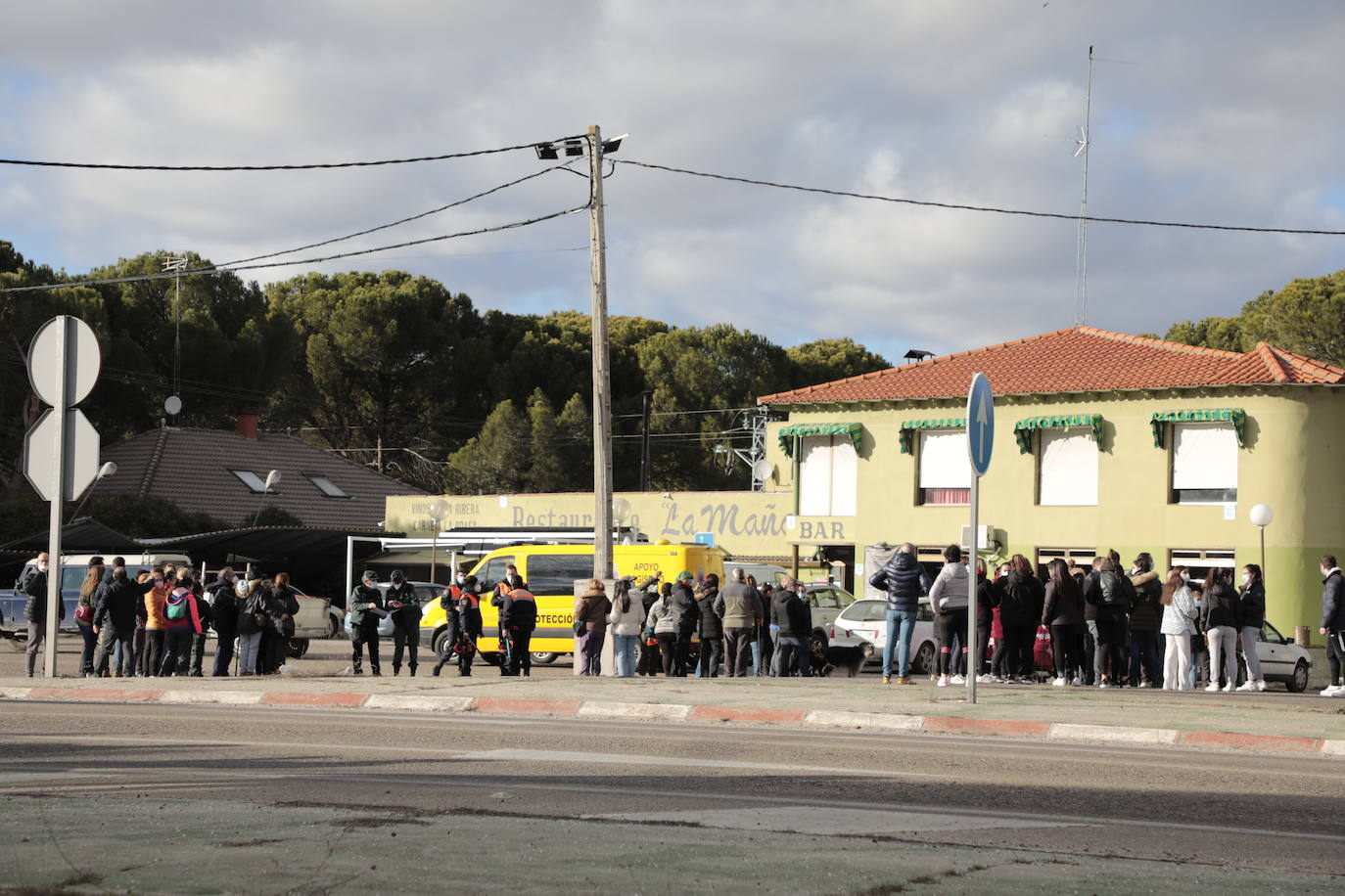 Los vecinos de Traspinedo buscan a Esther López. 