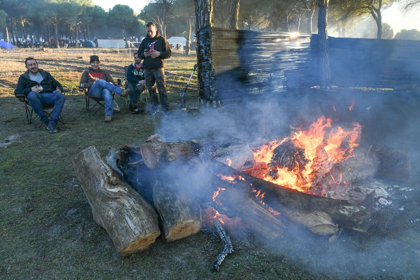 Fotos: Los Motauros encienden las hogueras