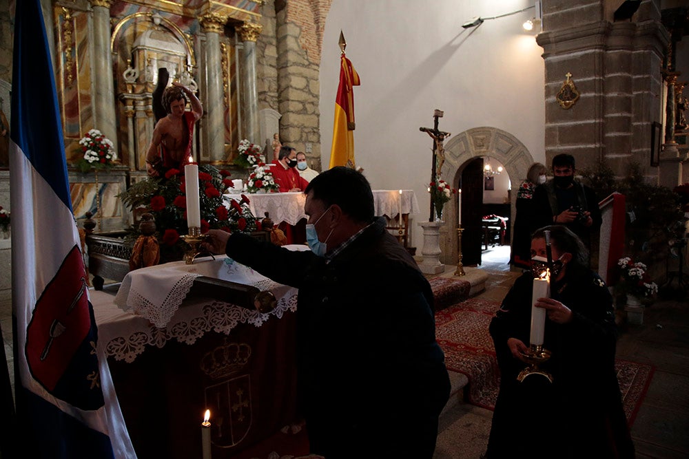 Fiesta patronal de San Sebastián en Sorihuela con procesión, misa y baile