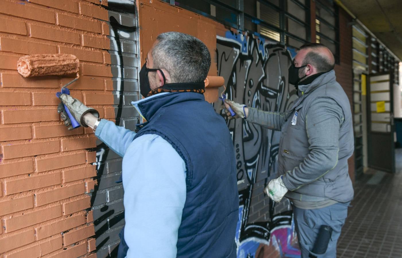 Fotos: Los vándalos se ceban con el colegio Pablo Picasso de Valladolid